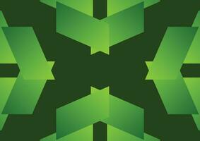 green geometric gradient background abstract design vector