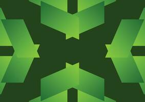 green geometric gradient background abstract design vector