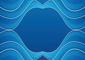 abstract gradient blue background banner vector