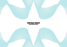 wavy lines on white background vector