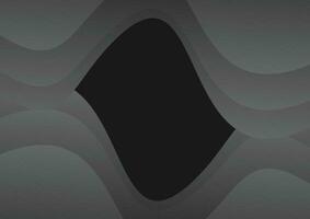 abstract gray wavy background banner vector