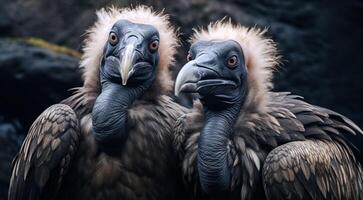 AI generated close-up of atropical wild bird in the forest, tropical wild bird, wild bird in the forest, bird sitting on the tree photo