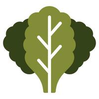 Kale icon illustration for uiux, web, app, infographic, etc vector