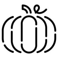 Pumpkin icon illustration for uiux, web, app, infographic, etc vector