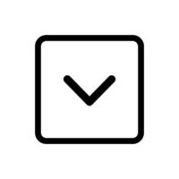 Download icon vector. Upload button illustration. Load symbol or logo. vector