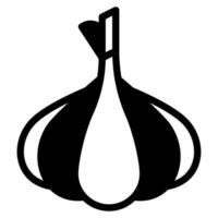 Garlic icon illustration for uiux, web, app, infographic, etc vector