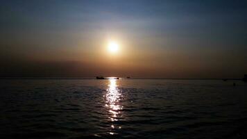 Sunset On The Padma River photo