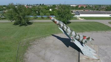 Monumento a el combatiente aeronave foto