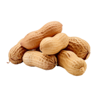 AI generated Peanut isolated on transparent background png