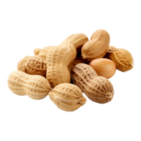 AI generated Peanut isolated on transparent background png