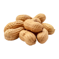 AI generated Peanut isolated on transparent background png