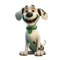 AI generated Dog png isolated on transparent background