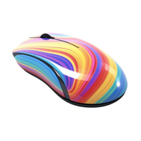 AI generated Computer mouse png isolated on transparent background