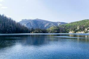 Granite Lake Colorado Wilderness Scene photo