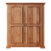 ai gegenereerd garderobe kabinet geïsoleerd Aan transparant achtergrond png