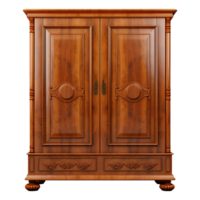 AI generated Wardrobe cabinet isolated on transparent background png