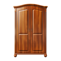 AI generated Wardrobe cabinet isolated on transparent background png