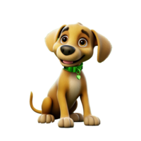 AI generated Dog png isolated on transparent background