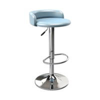 AI generated Adjustment Bar Stool isolated on transparent background png