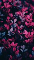 AI generated 4K colorful leaf AMOLED wallpaper photo