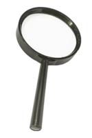 back magnifying glass transparent background png