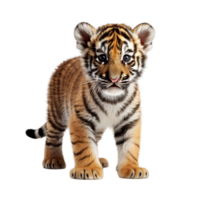 ai generiert Katze Löwe Bengalen Tiger png