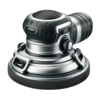 AI generated Isolated Orbital Sander hardware tool on a transparent background, PNG File Format