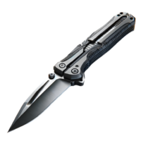 AI generated Isolated Utility Knife hardware tool on a transparent background, PNG File Format