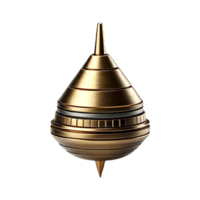 AI generated Isolated Plumb Bob hard ware tool on a transparent background, PNG File Format