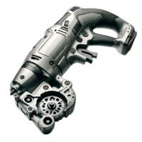 AI generated Isolated Oscillating Multi-Tool hardware tool on a transparent background, PNG File Format