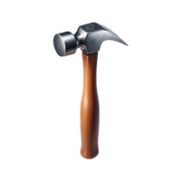 AI generated Isolated Ball Peen Hammer hardware tool on a transparent background, PNG File Format