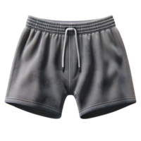 AI generated Isolated pair of swim trunks fashion piece of clothing on a transparent background, PNG File Format