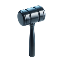 ai generiert isoliert Gummi Hammer schwer Ware Werkzeug auf ein transparent Hintergrund, png Datei Format