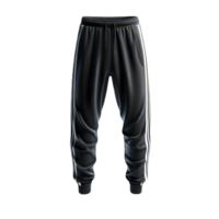 AI generated Isolated pair of track pants fashion piece of clothing on a transparent background, PNG File Format