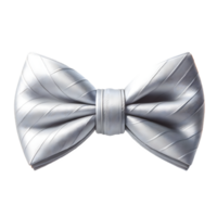 AI generated Isolated Bow tie fashion piece of clothing on a transparent background, PNG File Format
