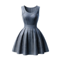 AI generated Isolated cocktail dress fashion piece of clothing on a transparent background, PNG File Format