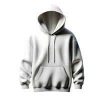 AI generated Isolated hoodie clothing item on a transparent background, PNG File Format