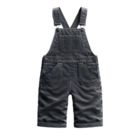 AI generated Isolated pair of overalls fashion piece of clothing on a transparent background, PNG File Format