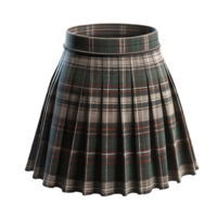 AI generated Isolated kilt clothing item on a transparent background, PNG File Format