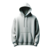 AI generated Isolated hoodie fashion piece of clothing on a transparent background, PNG File Format