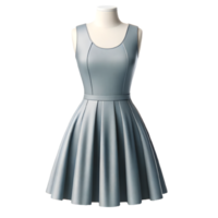 AI generated Isolated dress clothing item on a transparent background, PNG File Format