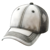 AI generated Isolated Baseball cap fashion piece of clothing on a transparent background, PNG File Format