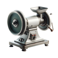 AI generated Isolated Bench Grinder hard ware tool on a transparent background, PNG File Format