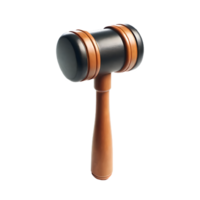 AI generated Isolated Rubber Mallet hardware tool on a transparent background, PNG File Format