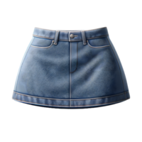 AI generated Isolated mini skirt fashion piece of clothing on a transparent background, PNG File Format