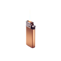 AI generated An isolated lighter cutout object on transparent background, PNG file