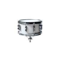 AI generated An isolated snare drum musical instrument cutout object on transparent background, PNG file