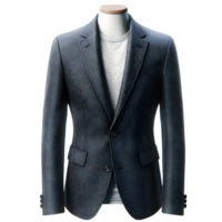 AI generated Isolated blazer fashion piece of clothing on a transparent background, PNG File Format