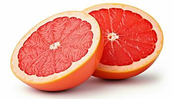 AI generated a grapefruit photo