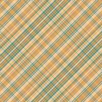 Tartan plaid pattern with texture and summer color. vector